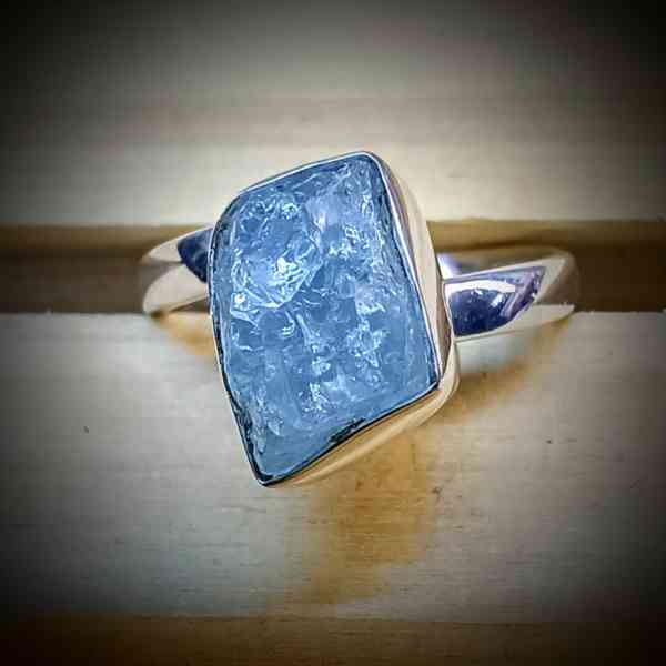 aquamarijn verstelbare ring 925 sterling zilver (4)
