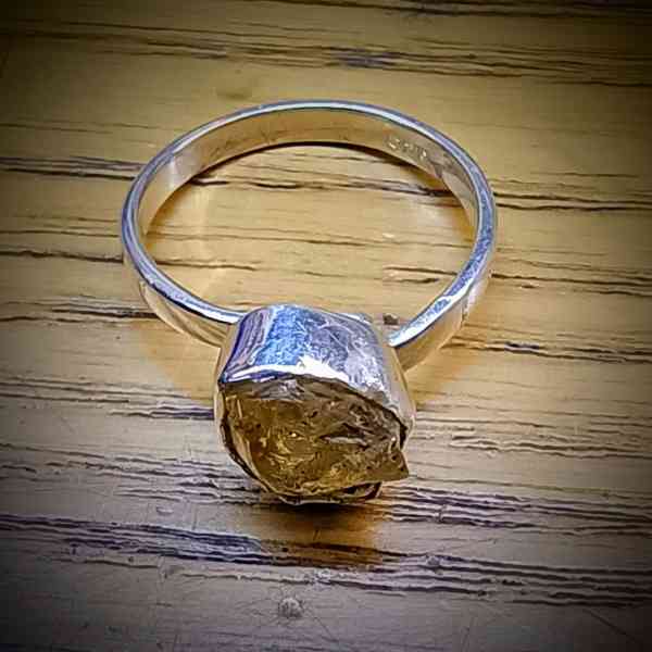 citrien verstelbare ring 925 sterling zilver (2)