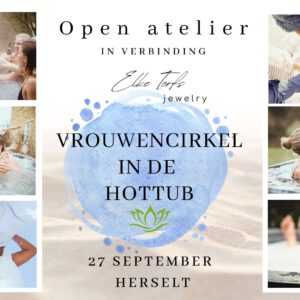 Vrouwencirkel in de Hot Tub